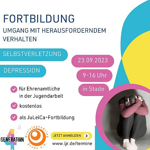 Haare eindrehen bis zum Ausreißen, Ritzmahle, unverhältnismäßige Traurigkeit und Ängstlichkeit oder auch Suizidgedanken....